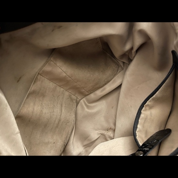 Stewart Weitzman Patent leather large black Tote Bag Luxury Statement - Picture 7 of 16